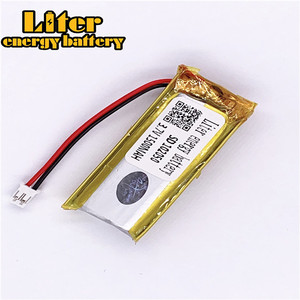 Plug 2.0-2 P 3.7 V 102050 1500 mah ultra slim personalized Rechargeable li-ion batteries lipo battery with wire - Product Image 2