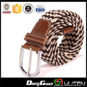 2015 style européen tressé <span class=keywords><strong>corde</strong></span> <span class=keywords><strong>ceinture</strong></span> hommes - Product Image 2
