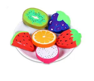 Penghapus Pensil Bentuk Buah Lucu Kawaii untuk Anak-anak, Perlengkapan Sekolah dan Kantor - Product Image 1