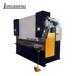 New heavy duty horizontal 250ton nc hydraulic press brake for aluminum iron stainless steel