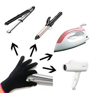 Sıcak satış tam parmak eldiven ısıya dayanıklı saç şekillendirici eldiven doğrultma Curling kuaförlük vb - Product Image 1