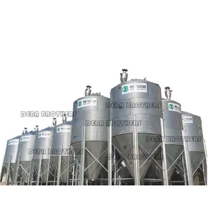 Hot Galvanized Pig Farm Feed Big Capacity 25 ton Silo