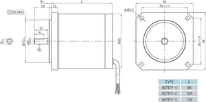 Micro motores de CA de 230V y 90mm, venta para generador de viento - Product Image 4