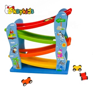 2024 migliore vendita divertente giocattolo della pista dell'automobile di legno dei bambini per il commercio all'ingrosso W04E045 - Product Image 4