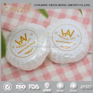 15 גרם מלון לעטוף קפלים סבון/סבון מיני עבור בתי מלון/מלון אמבט סבון