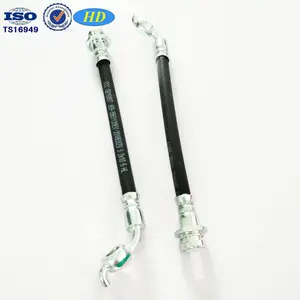 Auto Parts PVF Coated seamless trailer flexible Brake Hydraulic Hose