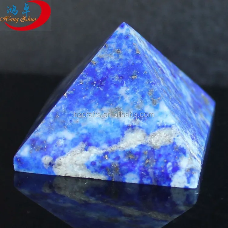 Lapislazuli-Stein pyramide Meta physische Heils teine