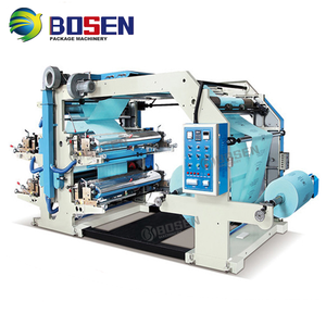 <span class=keywords><strong>Flexo</strong></span> yazıcı Pp dokuma çanta yumuşak plastik Film dokunmamış Pp Pe Flexograpic 2 renk 4 6 rulodan ruloya BASKI MAKİNESİ - Product Image 3