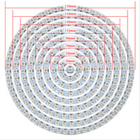 Anillo de Píxeles WS2812B Direccionable, 1 8 12 16 24 32 40 48 60 93 241 LEDs, Anillo LED RGB WS2812 SK6812 5050, WS2811 Ic Integrado, RGB DC5V