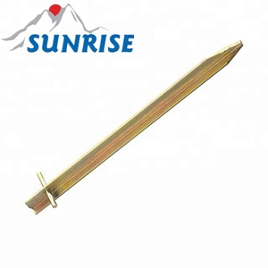 56878C # Heavy-Duty 50cm T-peg de acero con Pin Outdoor T-Shape Tent Nail Tent Accesorio para acampar y actividades - Product Image 6