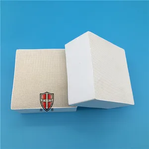 RTO RCO allumina cordierite catalizzatore rigenerativo a nido d'ape in ceramica