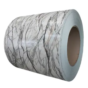 High tensile flower coated galvanized coil/marble pattern PPGI used for construction material