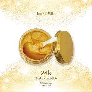 24K Gold Facial Maskにアンチエイジングと若返り若々スキン