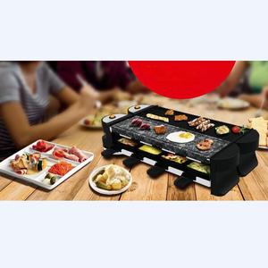 Grill électrique à raquette pour 8 personnes, pouces, avec plateau en <span class=keywords><strong>pierre</strong></span> et en aluminium - Product Image 1