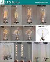 Ampoule à filament LED vintage CE ST64 4W/6W/8W ambre
