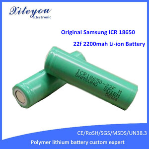 Оригинал Samsung ICR 18650 22f 2200 мАч 3.7 В литий-ионная батарея лития - Product Image 1