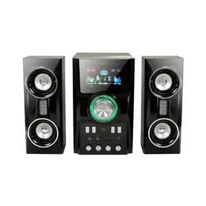 home theater speaker in round shape,portable speaker home theater 2.1 speaker