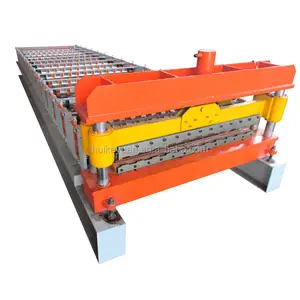 roof tile machine concrete floor tile making machine / color steel corner equipment