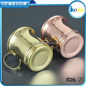 Acero inoxidable cóctel moscú mula <span class=keywords><strong>taza</strong></span> 100% <span class=keywords><strong>de</strong></span> cobre - Product Image 3