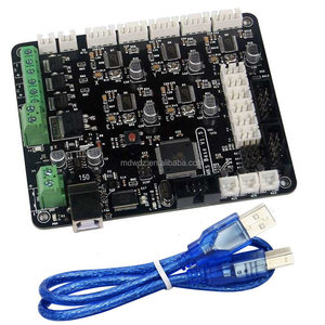 Mks cơ sở V1.5 3D máy in điều khiển Remix Board Mega2560 + RAMPS1.4 + 5pcs a4982 trình điều khiển với cáp USB - Product Image 1