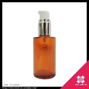 30ml Cylinder Hand Pressure <b>Glass</b> Pump Frosted Bottle - Product Image 6