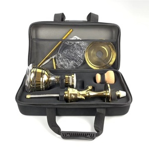 Shisha hookah portable avec étui en cuir, shisha hookah, style dubaï, mariée télé, vente en gros, usine chinoise - Product Image 3