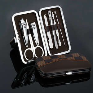 <span class=keywords><strong>Pas</strong></span> <span class=keywords><strong>cher</strong></span> Prix 7 Pièces Sourcil Soin Des Ongles <span class=keywords><strong>Manucure</strong></span> Pédicure Ongles <span class=keywords><strong>Kit</strong></span> de Toilettage de Voyage - Product Image 2