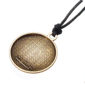 GX001 Perhiasan Huilin Vintage Kalung Jimat Archangel Michael Guard World Israel Santo Santo Patron Kalung - Product Image 4