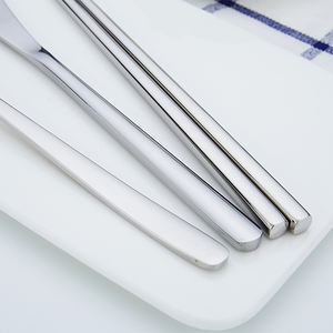 Cucharas de Acero Inoxidable Pulido Espejo Ecológicas para Boda, Estilo Coreano, Cubertería 18/8 SS, 20 Piezas - Product Image 4