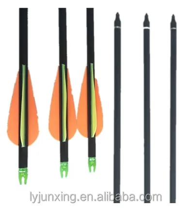 30'' fibreglass arrow for archery bow