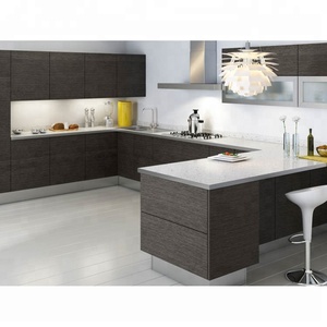 Simple conception MDF garde-manger armoires mélamine armoires de cuisine mise en page - Product Image 3