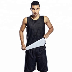 Tenue de <span class=keywords><strong>basket</strong></span>-ball personnalisée, uniforme d'équipe pour hommes, vêtements d'entraînement, compétition, - Product Image 4