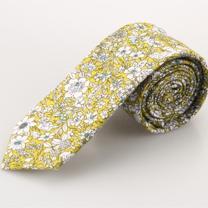 Man Fashion Breathable Polyester <strong>Green</strong> <strong>Pink</strong> Blue Screen Printing Floral Cotton Neck <strong>Ties</strong> - Product Image 1