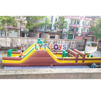 Parcours d'obstacles gonflable pour piscine à bon prix