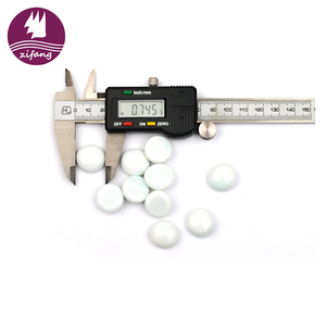 ZIFANG暖炉ガラス磁器白い火ガラスビーズ暖炉ガラスまたはファイヤーピットガラス - Product Image 3