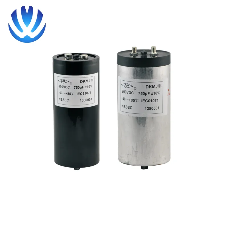 2300uF 900Vdc dry safety film DC-LINK Aluminum shell capacitor power plant capacitor