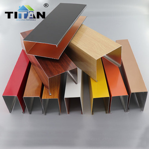 Tubería Decorativa <span class=keywords><strong>de</strong></span> Grano <span class=keywords><strong>de</strong></span> <span class=keywords><strong>Madera</strong></span> <span class=keywords><strong>en</strong></span> Forma <span class=keywords><strong>de</strong></span> U, Plafón Suspendido <span class=keywords><strong>en</strong></span> Forma <span class=keywords><strong>de</strong></span> U, Deflector <span class=keywords><strong>de</strong></span> Techo <span class=keywords><strong>de</strong></span> Aluminio - Product Image 4