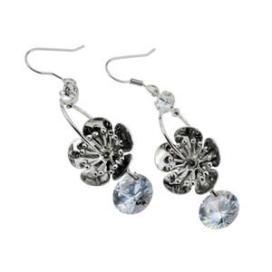 Productos al por mayor de china moda exotic pendientes Flor del melocotón para las mujeres - Product Image 1