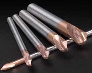 HRC55 Taladro central <span class=keywords><strong>de</strong></span> 90 grados <span class=keywords><strong>de</strong></span> carburo sólido D2 * 4 * 50L * D4 Endmill para revestimiento OEM personalizable <span class=keywords><strong>de</strong></span> aluminio HRC65 - Product Image 4