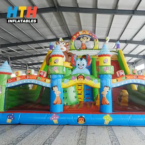 Wholesale Cheap Spacewalk Bounce House Inflatable Jumping Buildings Castles for Party