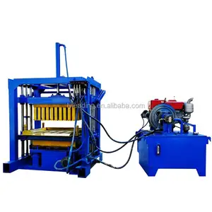 small scale industries QT4-40 hydraulic fly ash brick making machine hollow brick block making machine price