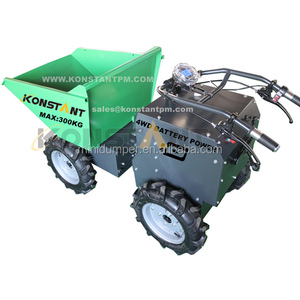 Électrique Brouette De Puissance Mini Dumper KT-MD300EN avec 4WD Facile Turing - Product Image 1