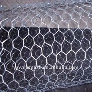 Lubang Kecil Galvanis Hexagonal Mesh untuk Pagar/Hexagonal Ayam Wire Mesh Pagar/Twist Tenun Wire Mesh Dalam Gulungan