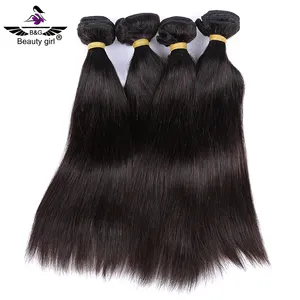 Trenza <span class=keywords><strong>de</strong></span> ganchillo en mechones <span class=keywords><strong>de</strong></span> cabello sin pegamento, sin hilo, sin clips, trenzada a máquina, cabello virgen peruano húmedo y ondulado - Product Image 3