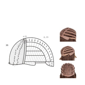 Delle donne di Alta Qualità Breve Rettilineo Capelli Sintetici Bobo Testa Atural Realistico Piatto Frangia <span class=keywords><strong>Parrucca</strong></span> Nera - Product Image 5