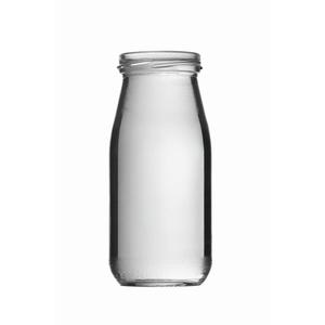 Bouteille de jus et de médicaments ronde en verre <span class=keywords><strong>opale</strong></span> de 250ml avec bouchon à vis pour emballage Capacités de 1000ml 500ml 300ml disponibles - Product Image 1