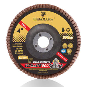 Rueda de aleta de material Ultimate500 VSM de 4 "100x16mm para grano de acero inoxidable <span class=keywords><strong>40</strong></span> - Product Image 2