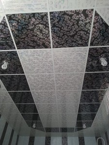 revestimiento de materiales de construcción decorativos imitación azulejo pvc panel de pared y techo para el líbano - Product Image 2