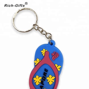 Cá Nhân Hoá <span class=keywords><strong>Flip</strong></span> Flop Hình Móc Khóa Cao Su Mềm - Product Image 5