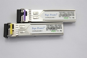 Toptrans <span class=keywords><strong>Netgear</strong></span> kompatibel GS110TP 1.25G 1310/1550nm 80km DDM BIDI SFP modul Fiber 144 kabel serat optik Core - Product Image 6
